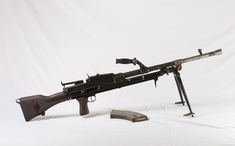 mitragliatrice bren con canna in acciaio inox